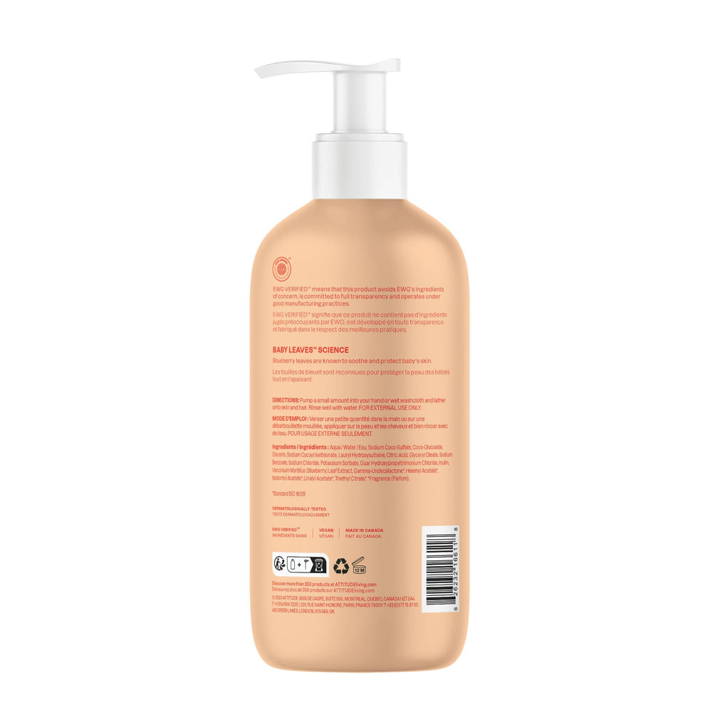 ATTITUDE recyclable HDPE bottle packaging emphasizes sustainable choice