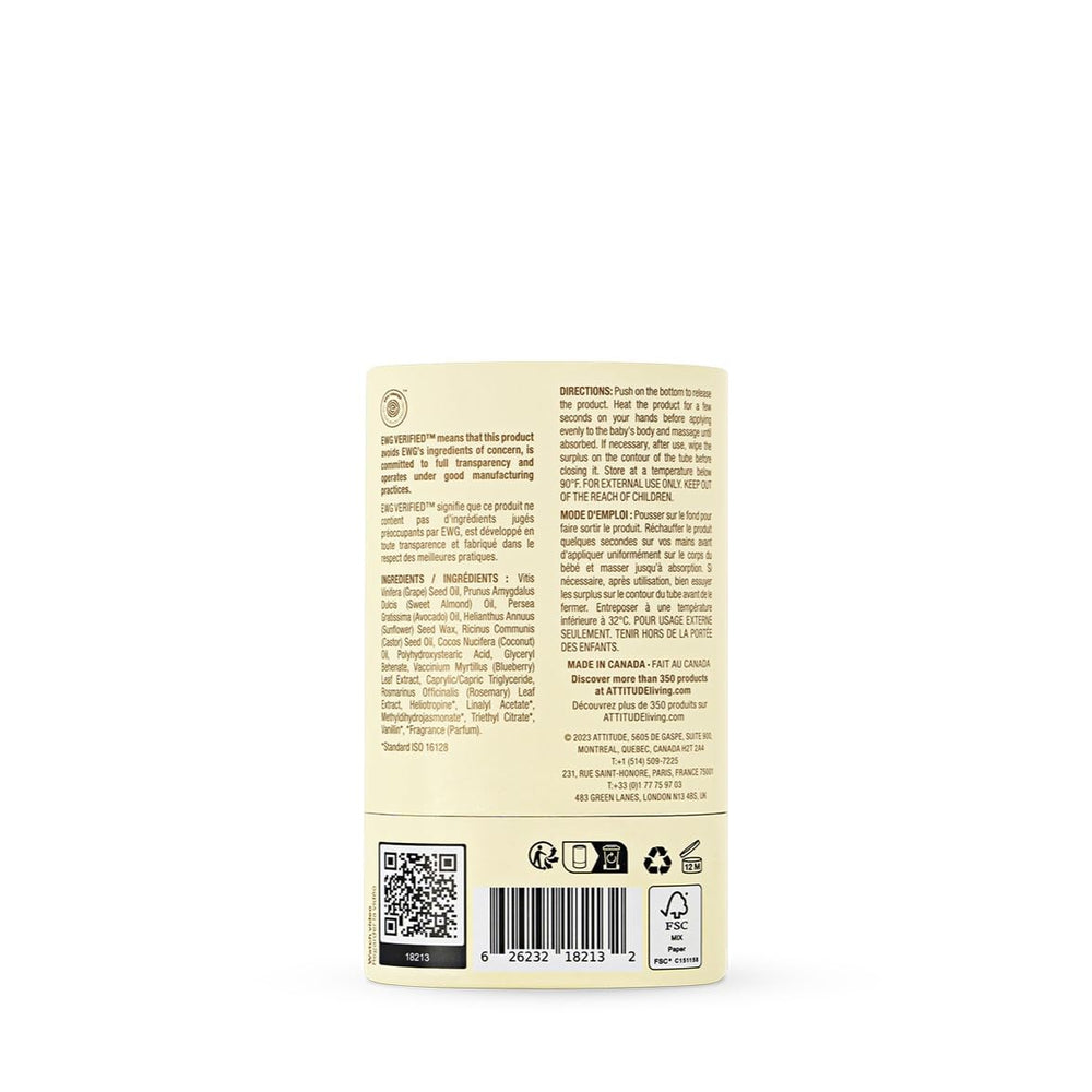 ATTITUDE zero-plastic compostable packaging on carton highlights sustainability