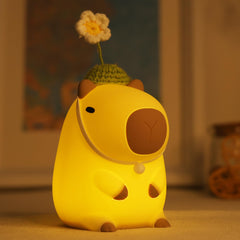Attivolife Capybara night light provides ambient glow for a calm bedtime routine