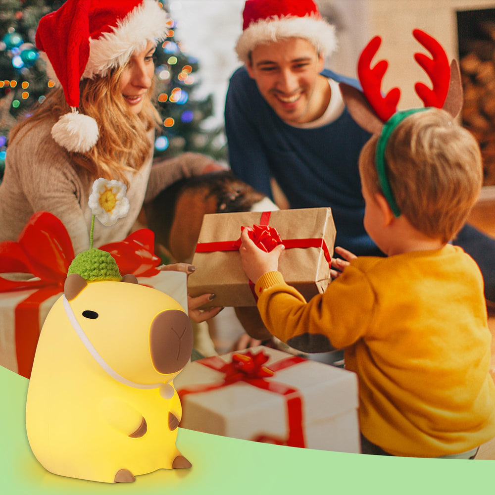 Attivolife Capybara night light rechargeable and portable for travel