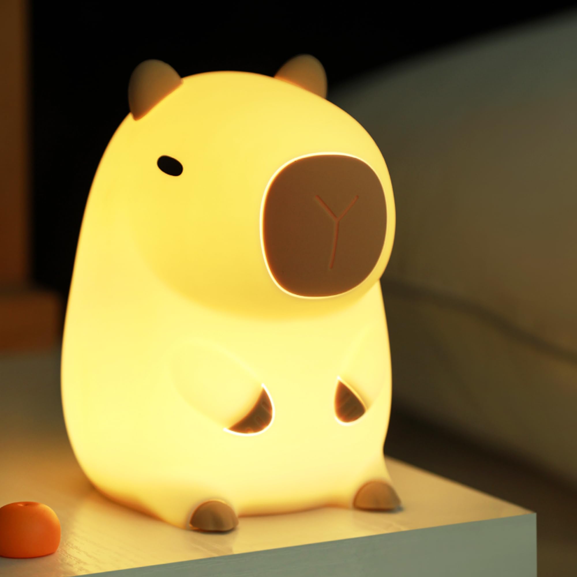Attivolife Capybara night light safe materials reassure parents.