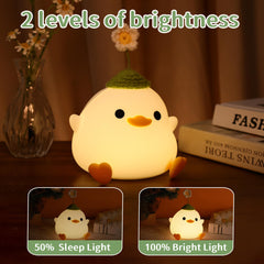 Attivolife duck night light provides soft ambient light for reading and winding down.