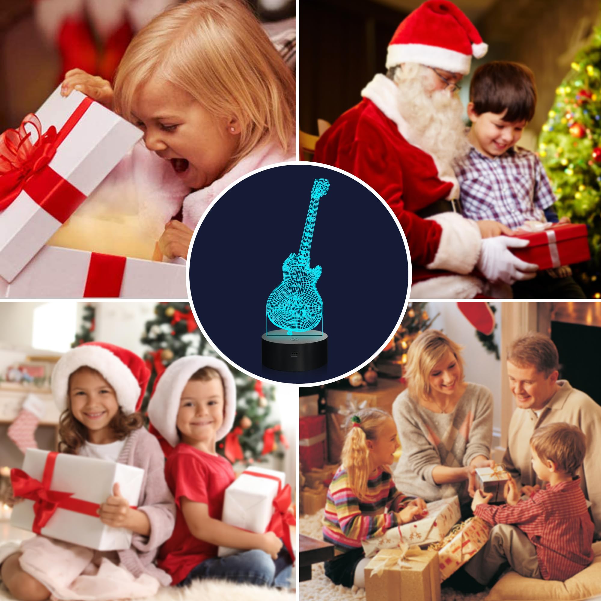 Attivolife guitar lamp USB or battery power for portable use.