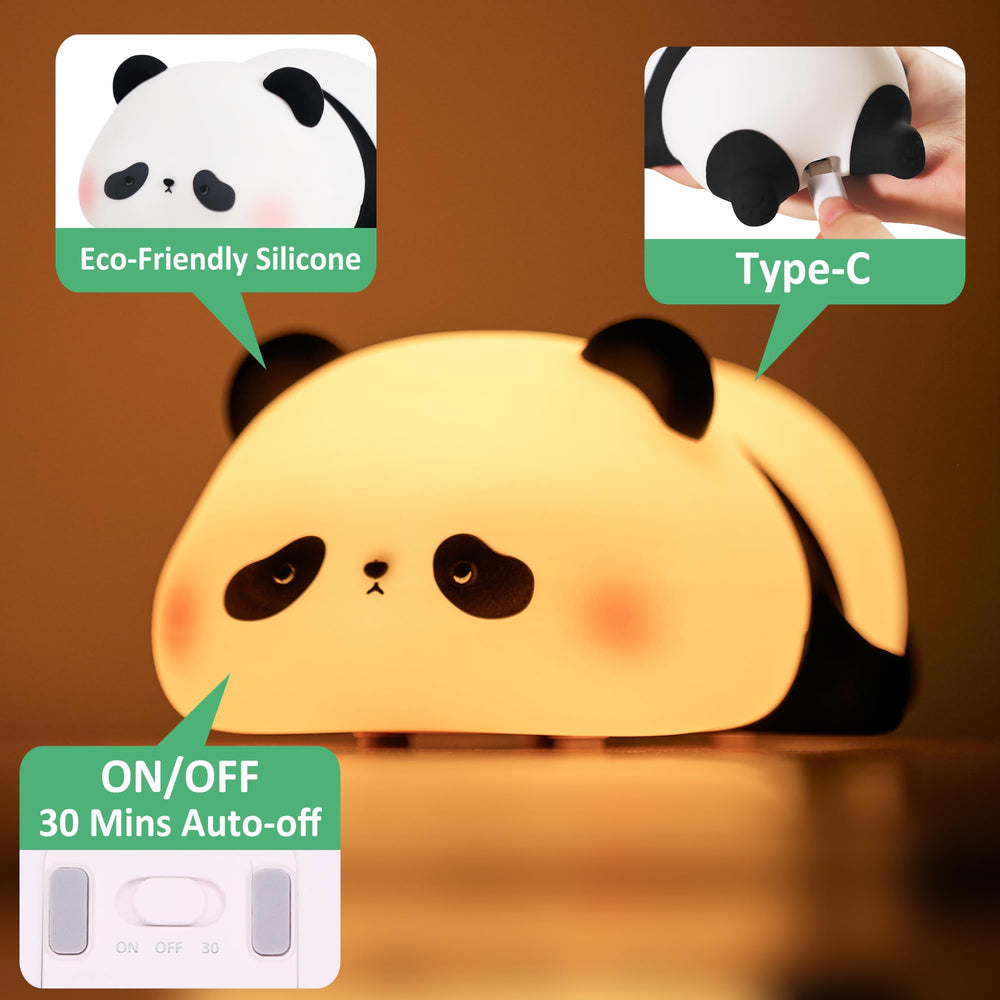 Attivolife Panda Night Light portable for camping and travel