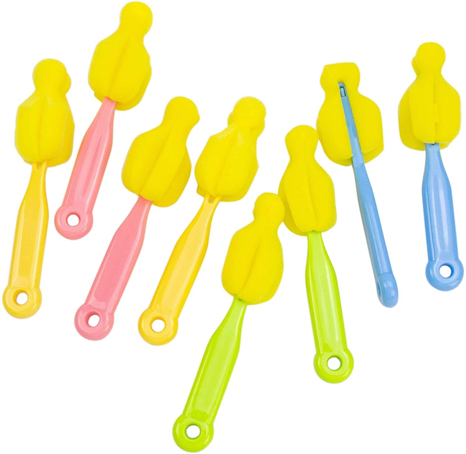 AUEAR cleaning set displayed on counter with color-coded variety for organization