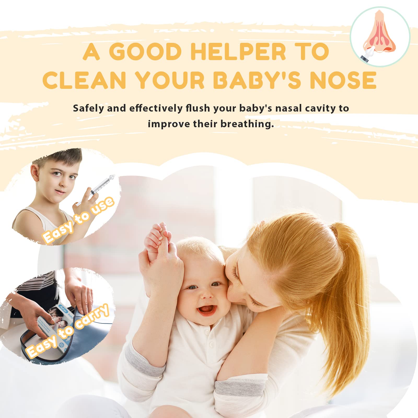 Aufisi baby-nasal-relief-breathing-support indicates potential easier breathing during feeds.