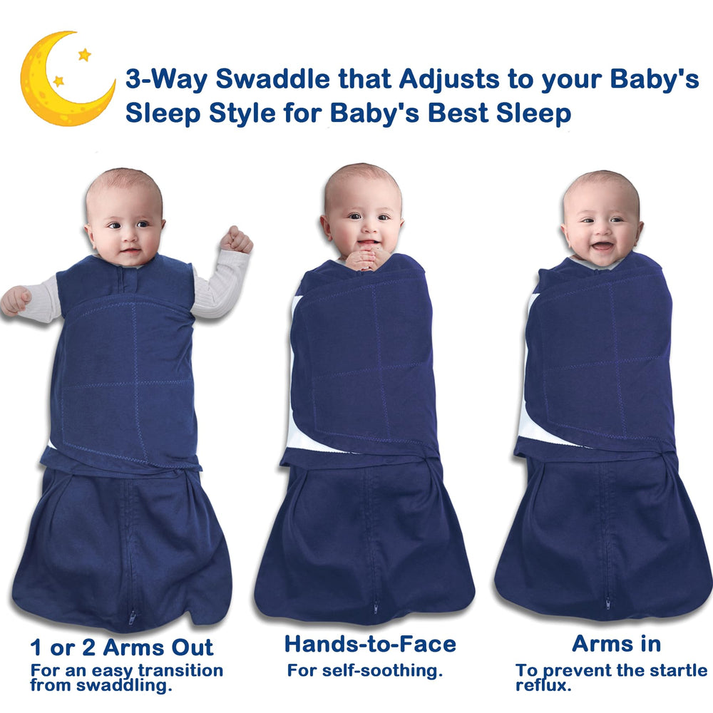 AugTwig swaddle with adjustable fasteners for a snug, customizable fit