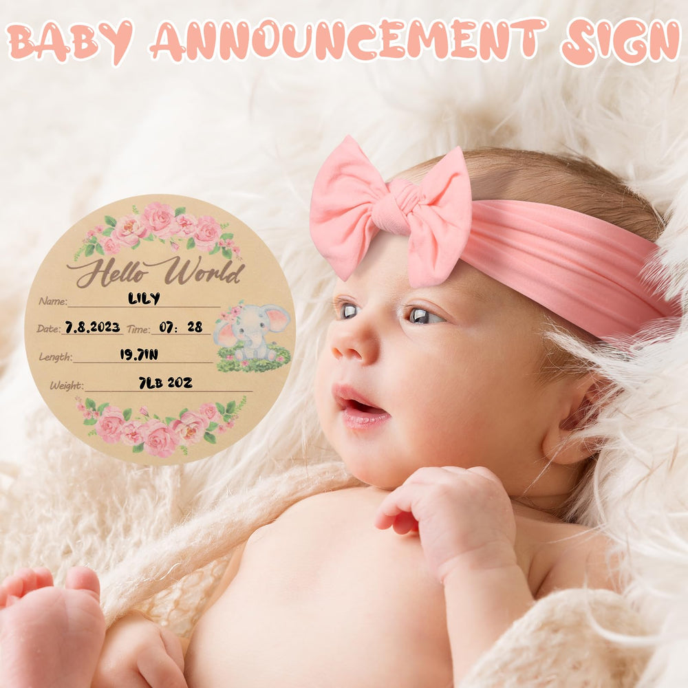 Auidy_6TXD headband adds cute styling for newborn photos.
