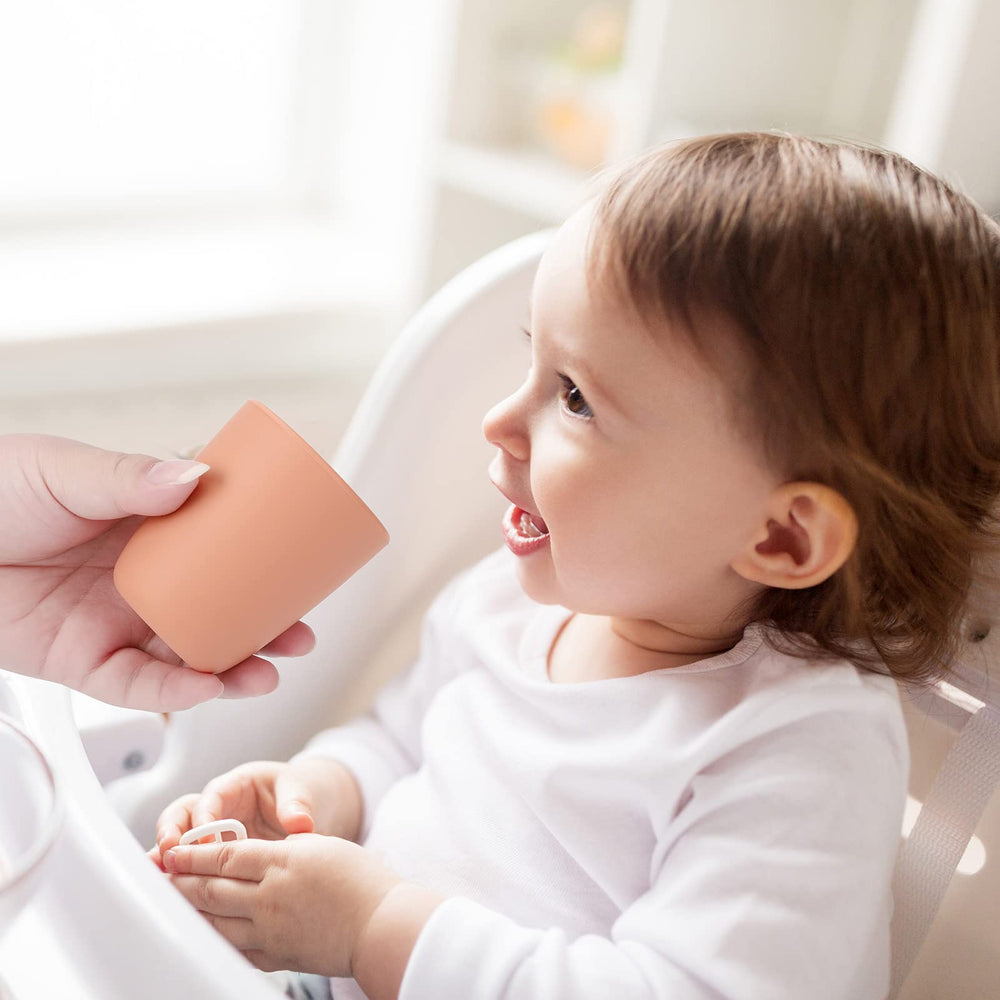 AULEGE Silicone Toddler Cup dishwasher-safe and microwave-safe for easy cleaning.