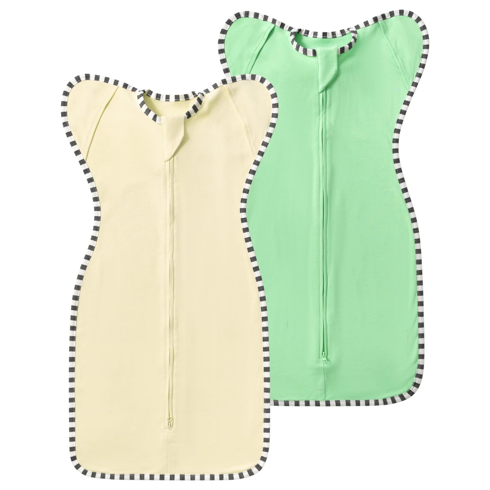 Aullar baby transition swaddle with arms-up design for self-soothing sleep.