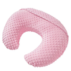 Aullar nursing pillow candy pink feeding-bottle-hold supports baby during bottle feeding