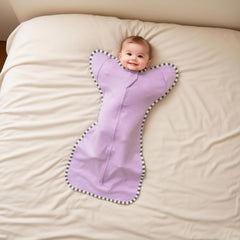 Aullar Baby Transition Swaddle arms-up design supports self-soothing and calm sleep.
