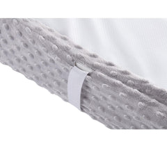 Aullar ultra-soft polyester fabric provides breathable surface for baby comfort.