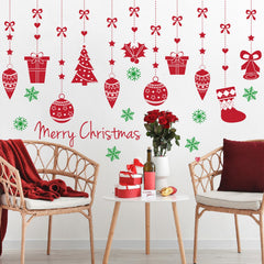 AUNMER Christmas wall decals living room gifts add whimsy and easy repositioning