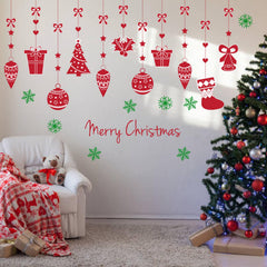 AUNMER Christmas wall decals nursery baby design adds holiday cheer, removable