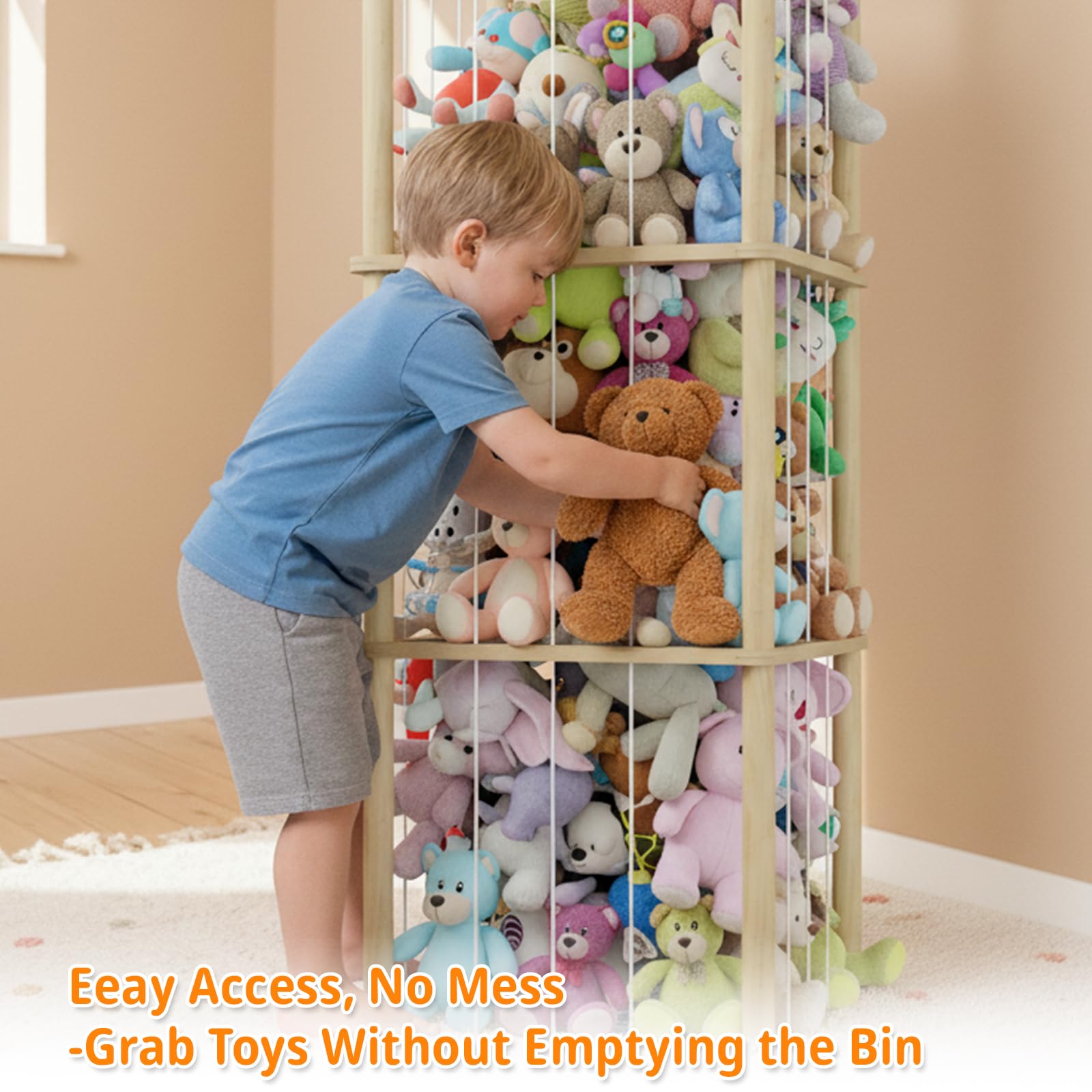 Auoleru easy-assembly design allows tool-free setup for busy families.
