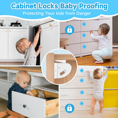 Aurblozen drawer and cabinet use case shows versatile safety in kitchen
