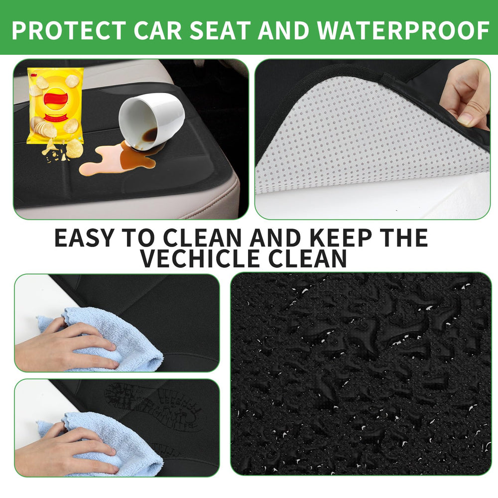 Aurelema kick mat 24x16 keeps dirt off floors and back seats.