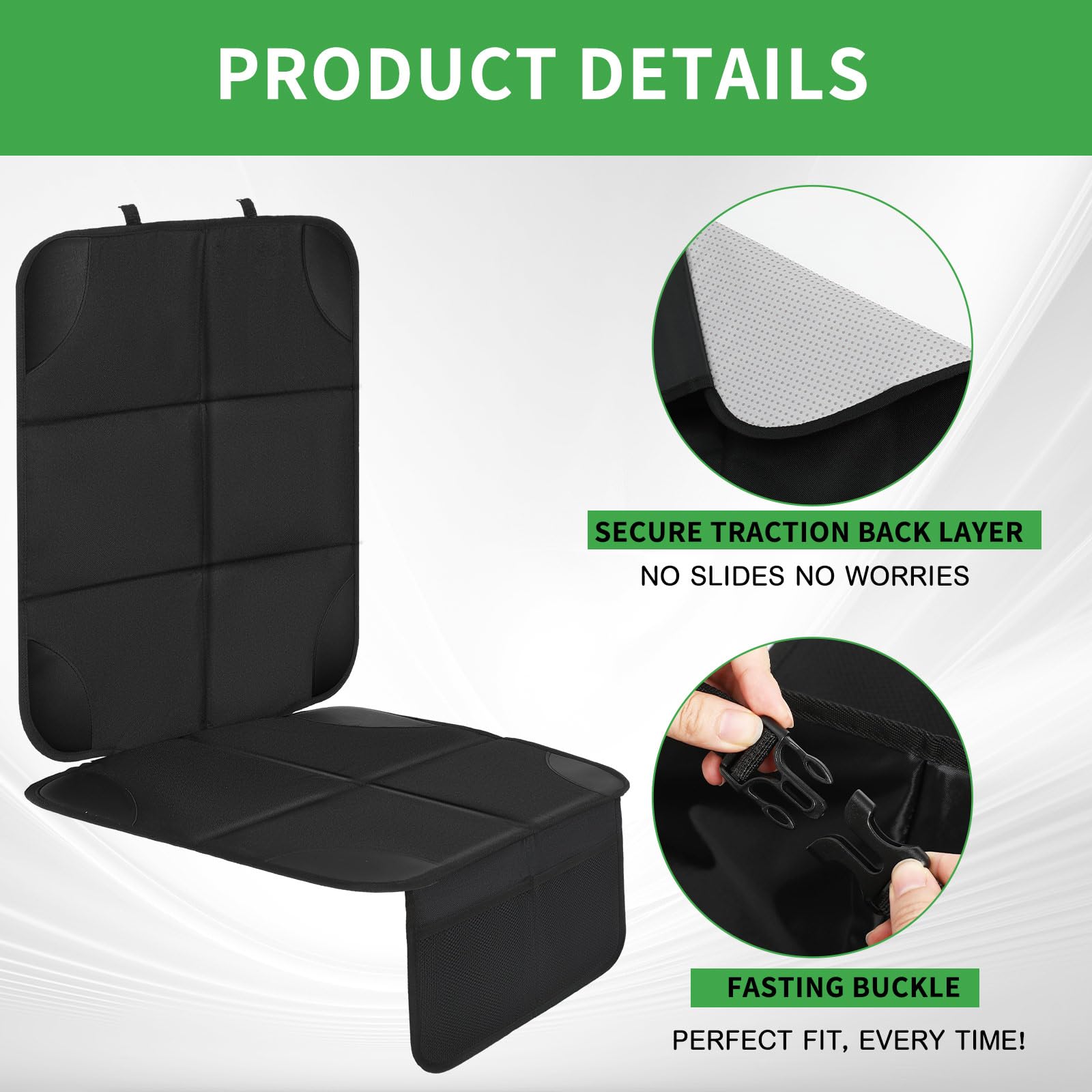 Aurelema tablet holder keeps your tablet accessible during trips.