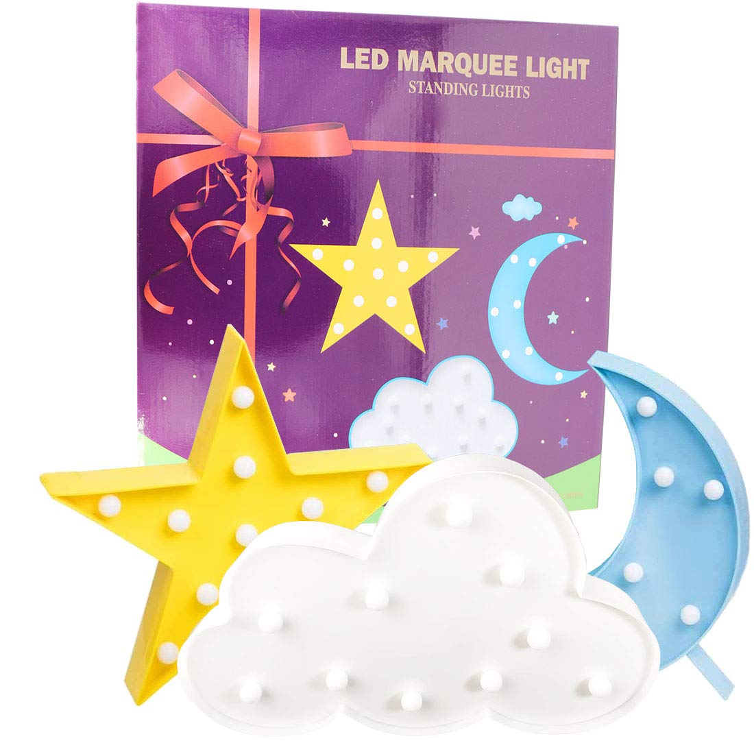 AUSAYE bedroom decor night light enhances ambient living spaces.