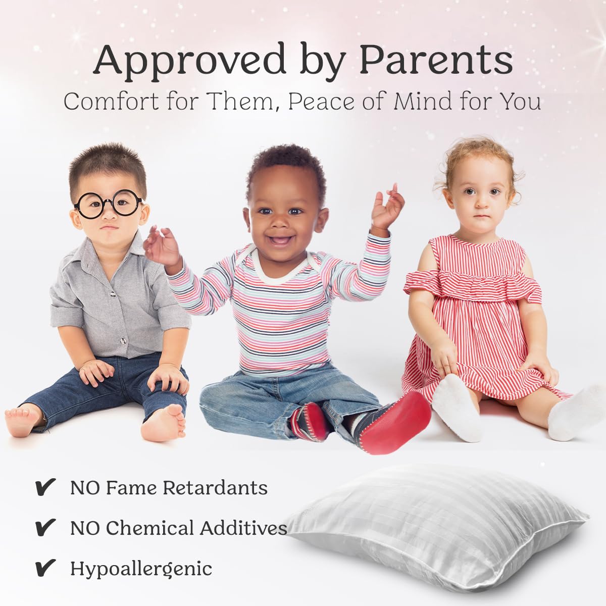 Autumn Bliss Co toddler pillowcase soft cover highlighting easy-care cleaning