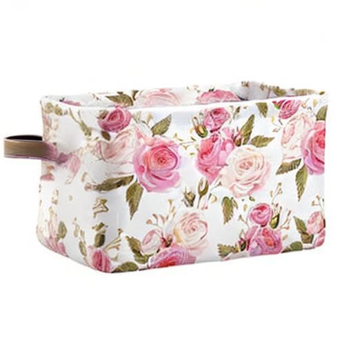 AUUXVA SEULIFE rose pink basket with durable canvas outer.