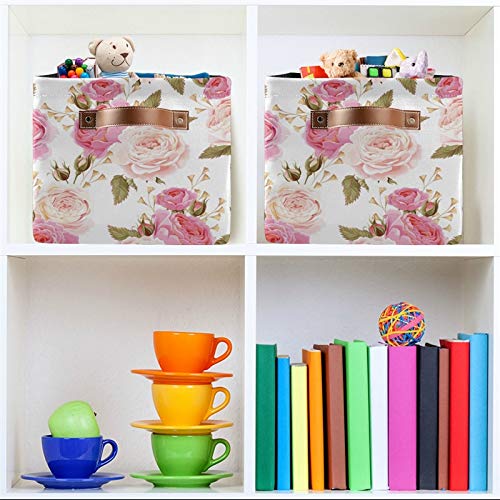 AUUXVA SEULIFE rose pink basket in kitchen for towels.
