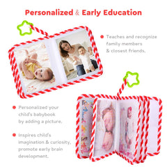 AUVCAS 4x6 inch photo pockets protect images while easy to slide in