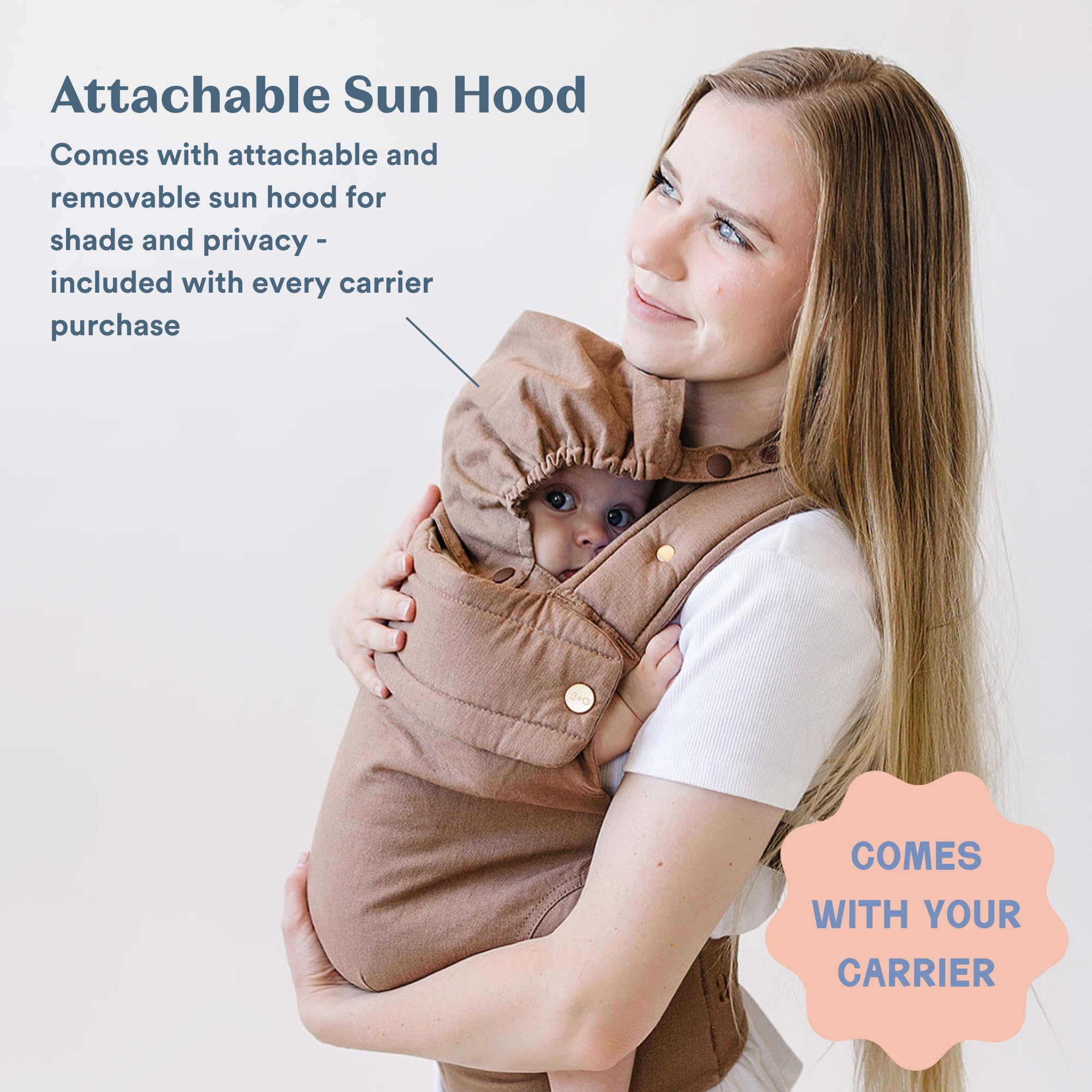 Ava & Oliver breathable-fabric close-up demonstrates soft, breathable fabric for warm-weather comfort.