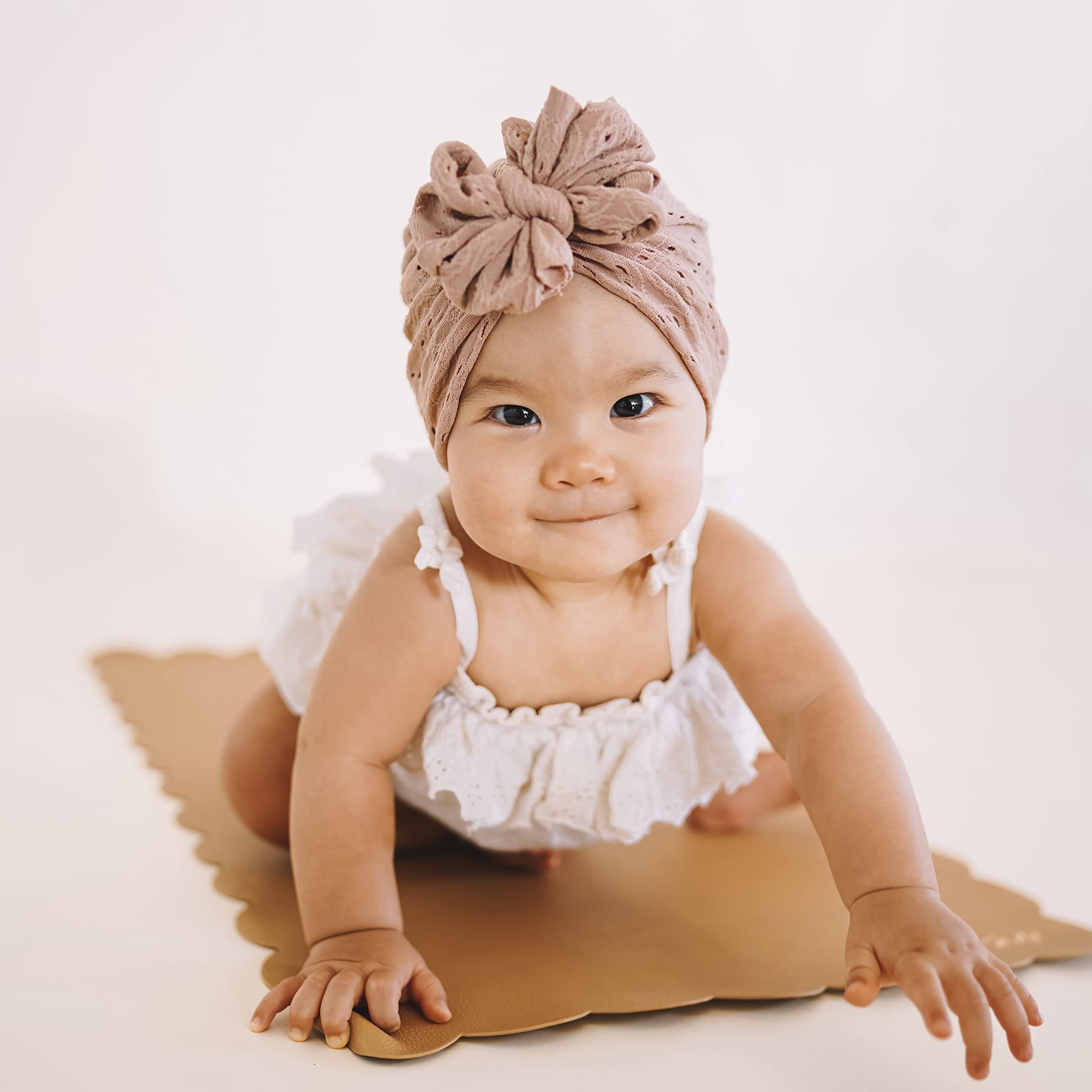 Ava + Oliver vegan leather changing mat open layout showing full 16x30 inch size.