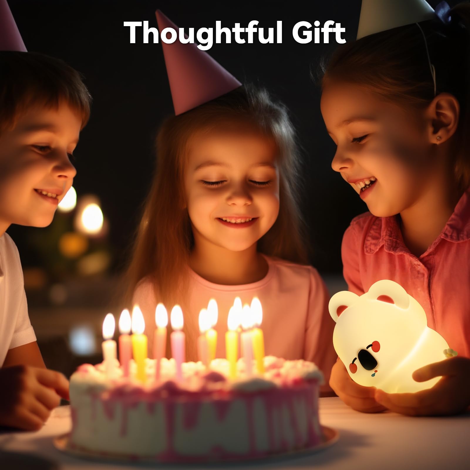 AVACOM Koala Night Light doubles as a bedside reading lamp for kids.