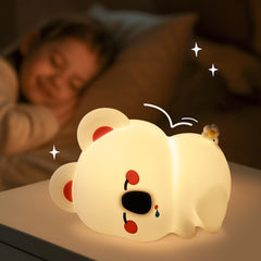 AVACOM Koala Night Light shows three brightness levels for gentle kids’ lighting.