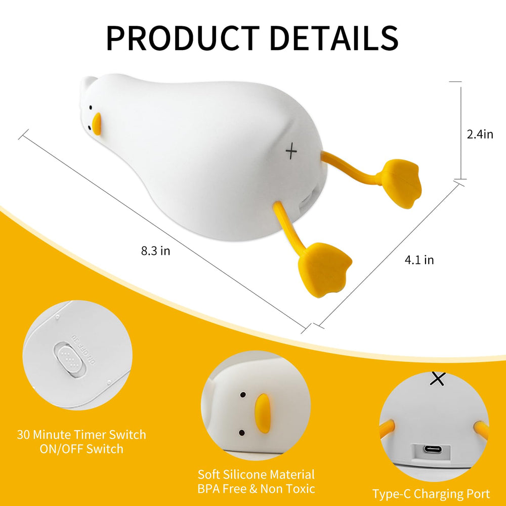 AVACOM Nursery Night Light with 3-level dimming for adjustable night light.