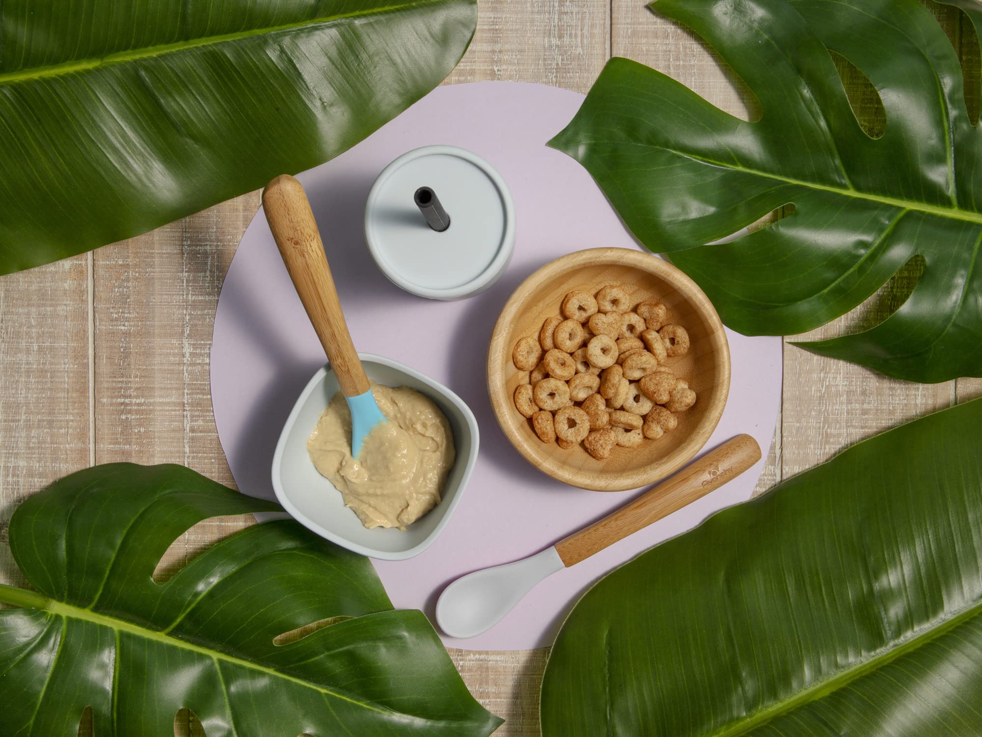 Avanchy bowls double as snack and serveware for toddler meals.