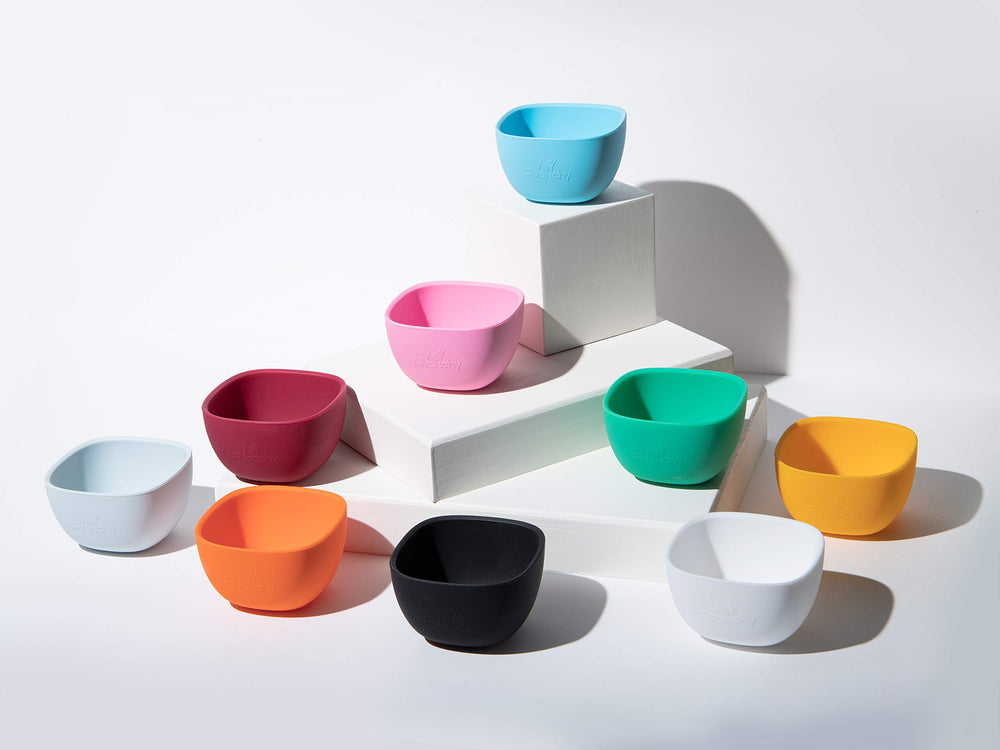Avanchy silicone bowls designed for little hands and growing appetites.