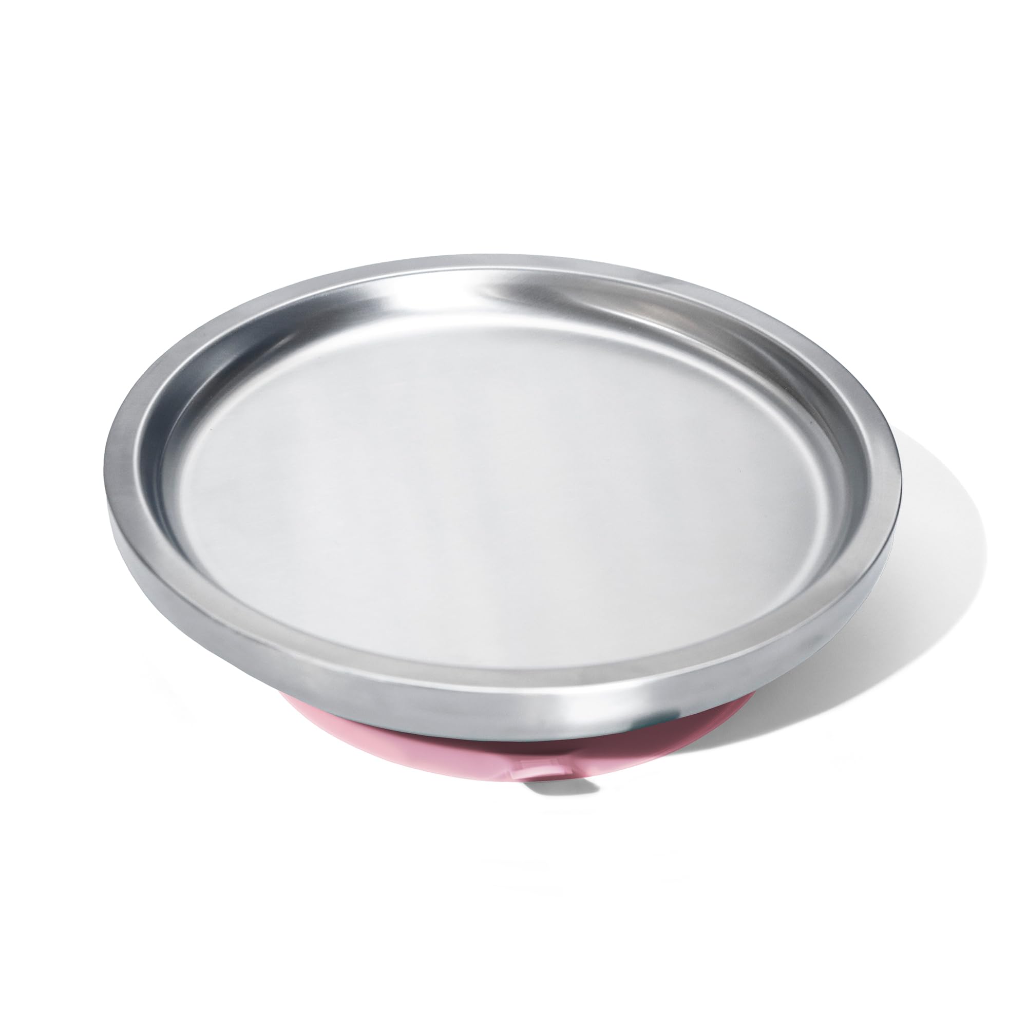 Avanchy Open Baby Plates with suction base preventing spills during self feeding.