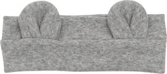 AVAUMA baby headbands bow turban in black bear style provides secure fit without leaving marks.