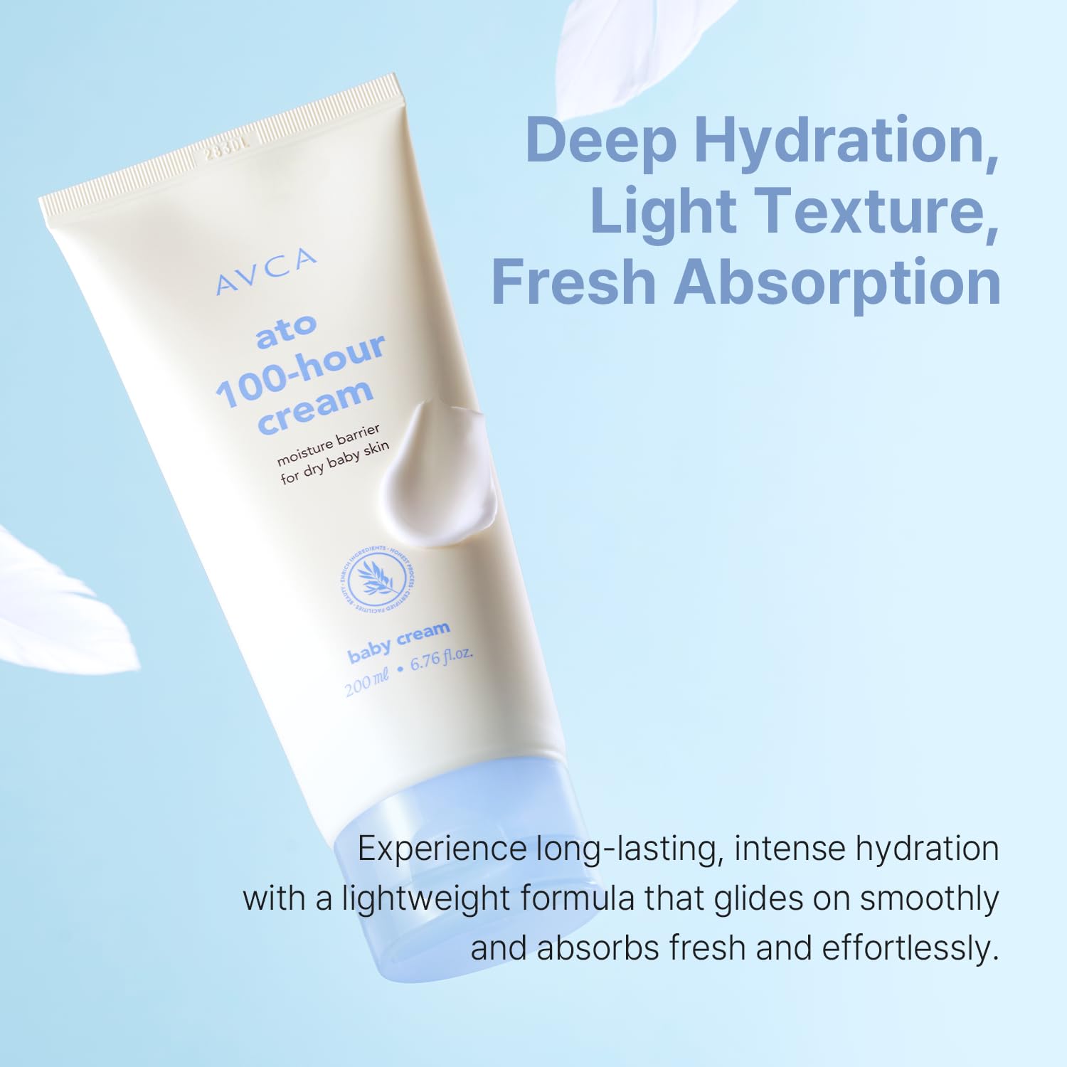 AVCA Ato ceramide rich blend photo underscores barrier support.