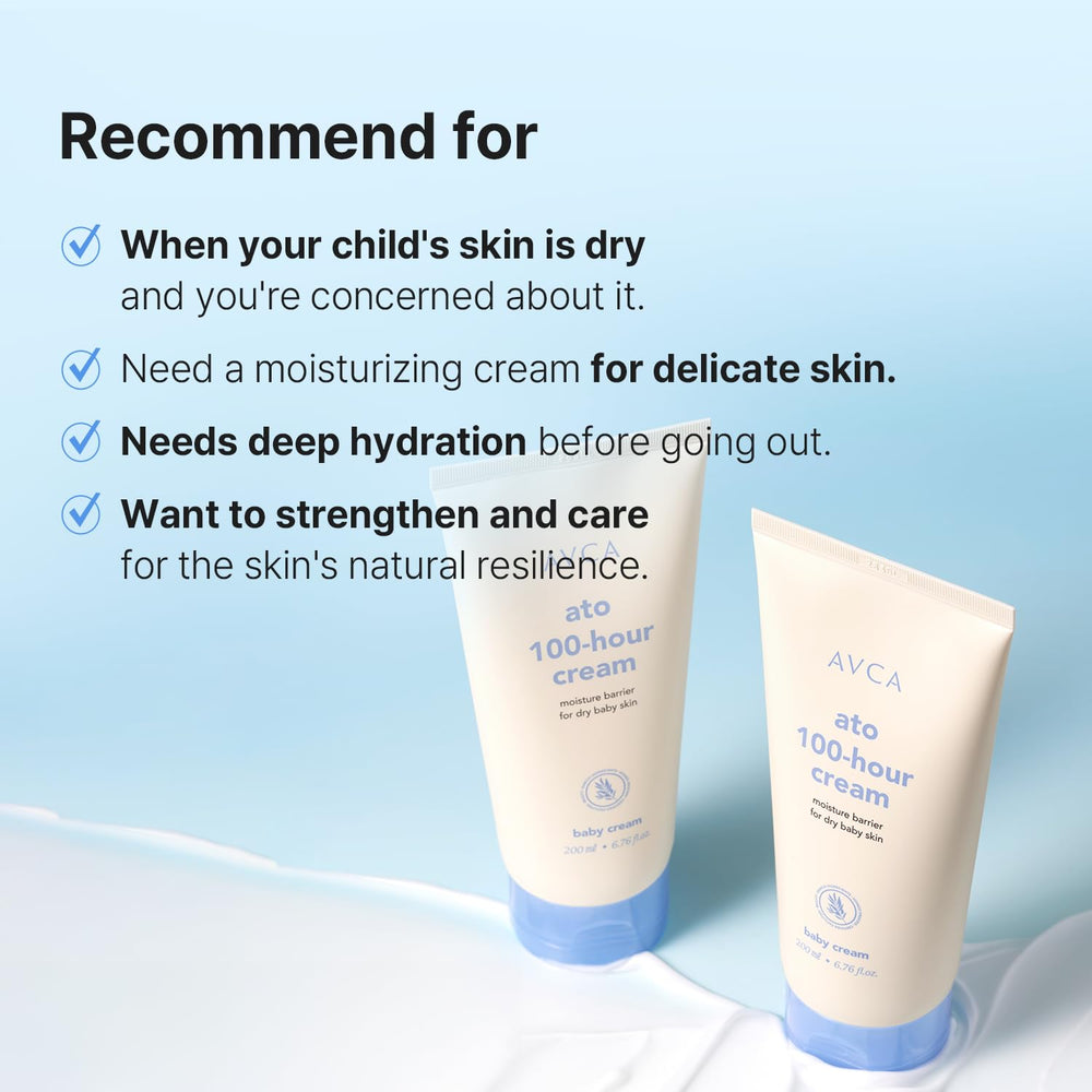 AVCA Ato packaging shot communicates product size and family friendly use.