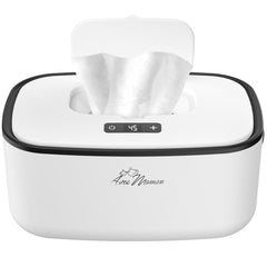 Avec Maman S1 wipe warmer with digital display for precise temperature control.