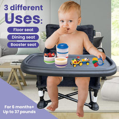 Avee & Co infant booster chair carrying bag enables effortless transport between rooms