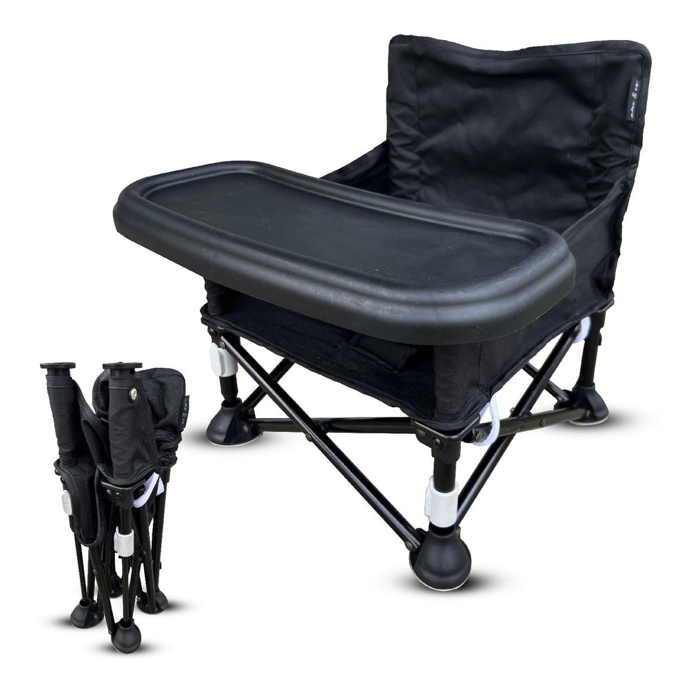 Avee & Co infant booster chair used indoors or outdoors supports flexible family meals