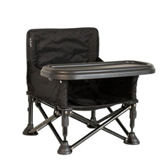 Avee & Co Infant Fold-Out Booster Chair ready for outdoor dining with quick setup