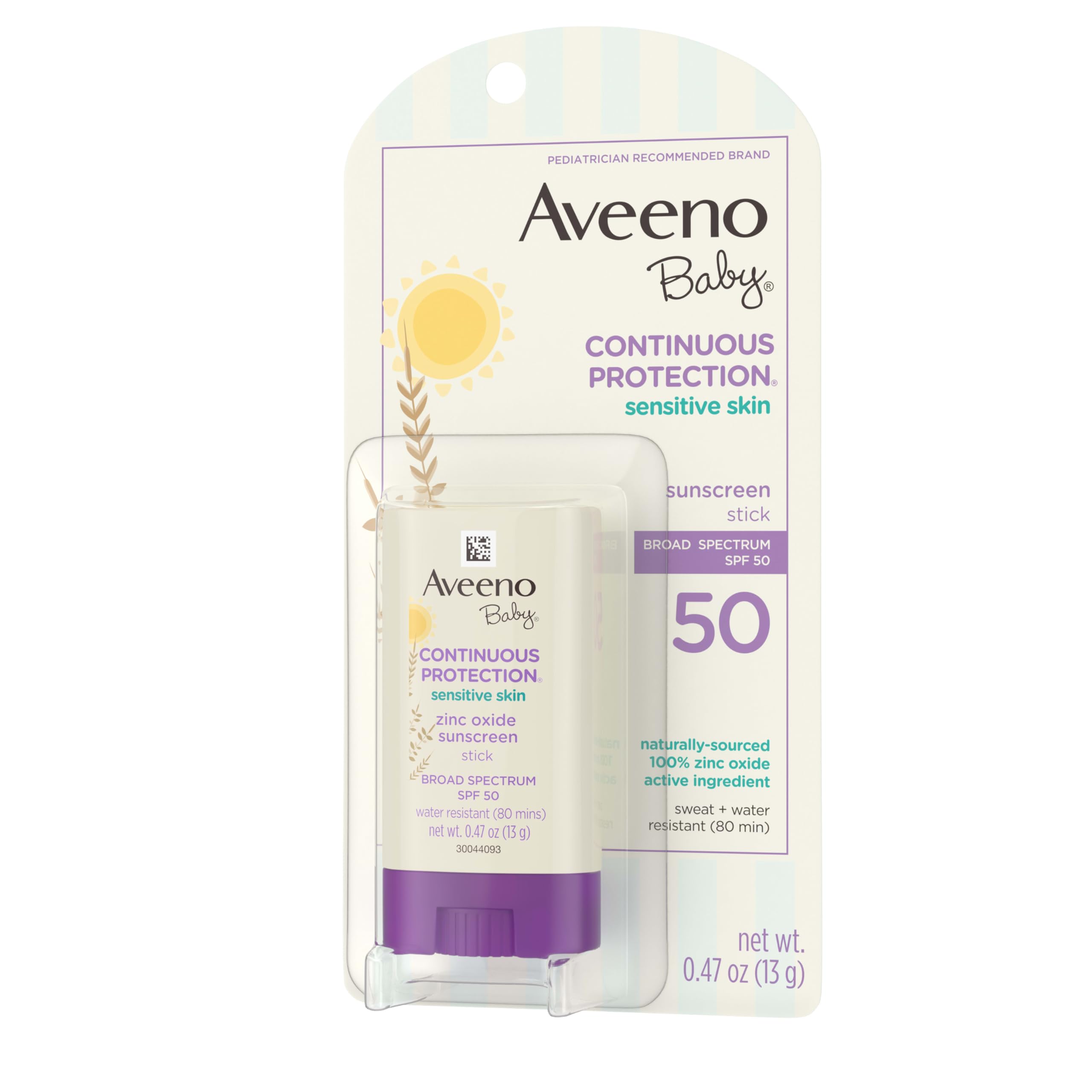 Aveeno Baby oat soothing ingredients—gentle care for sensitive skin.