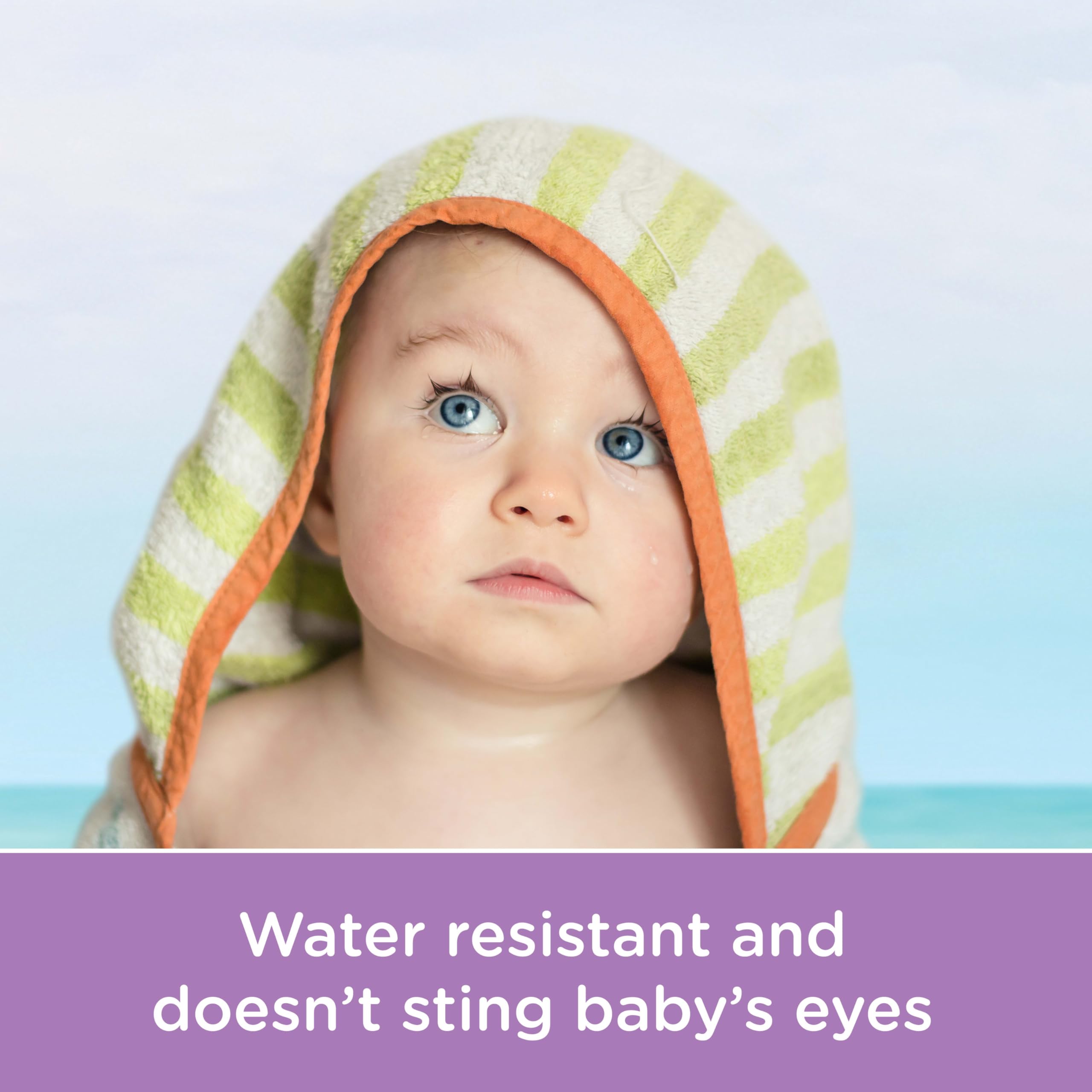 Aveeno Baby mineral sunscreen with zinc oxide and oats for gentle care.