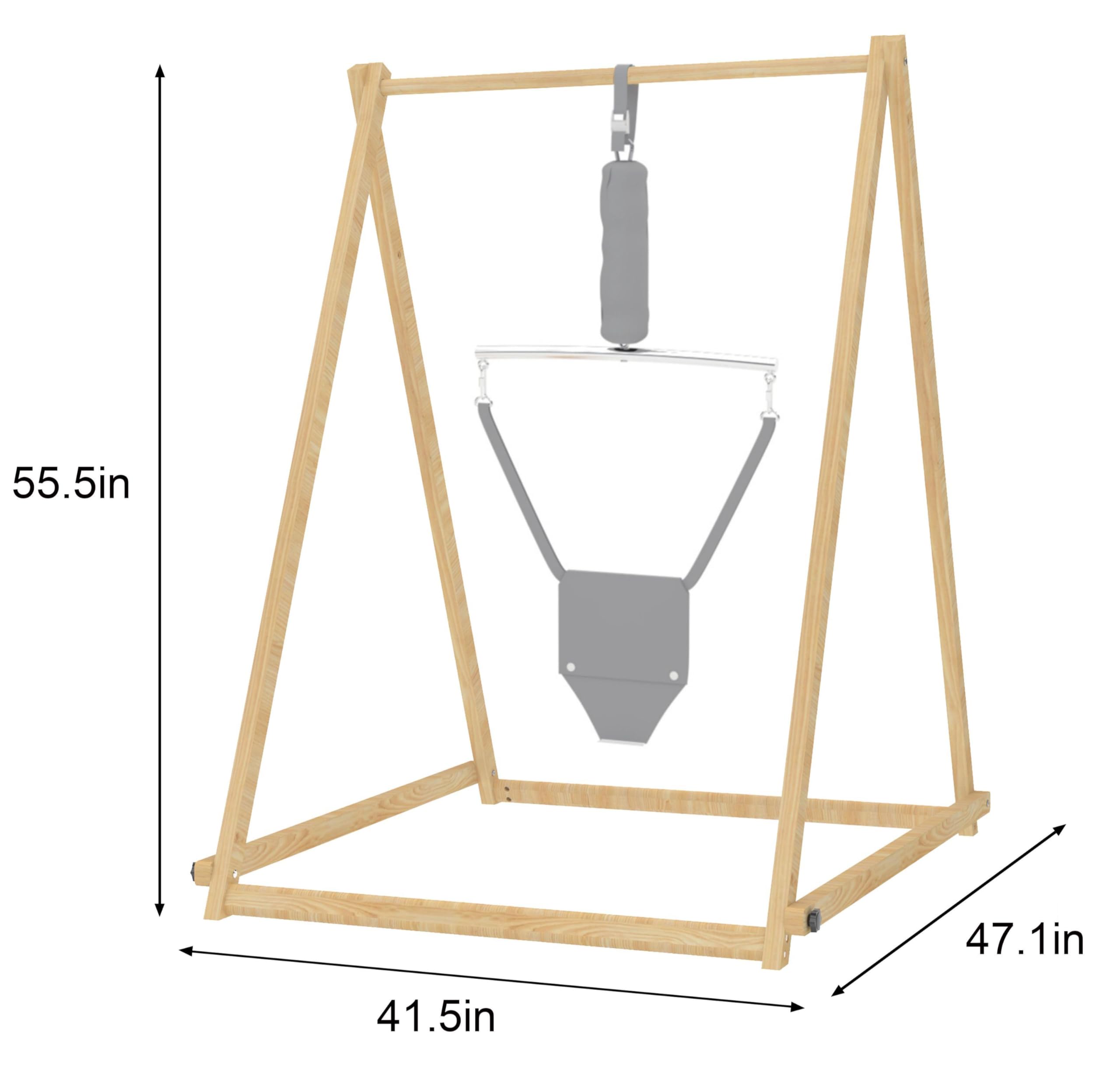 Avenlur Tulip Baby Bouncer wide base reduces wobble for safer bouncing.