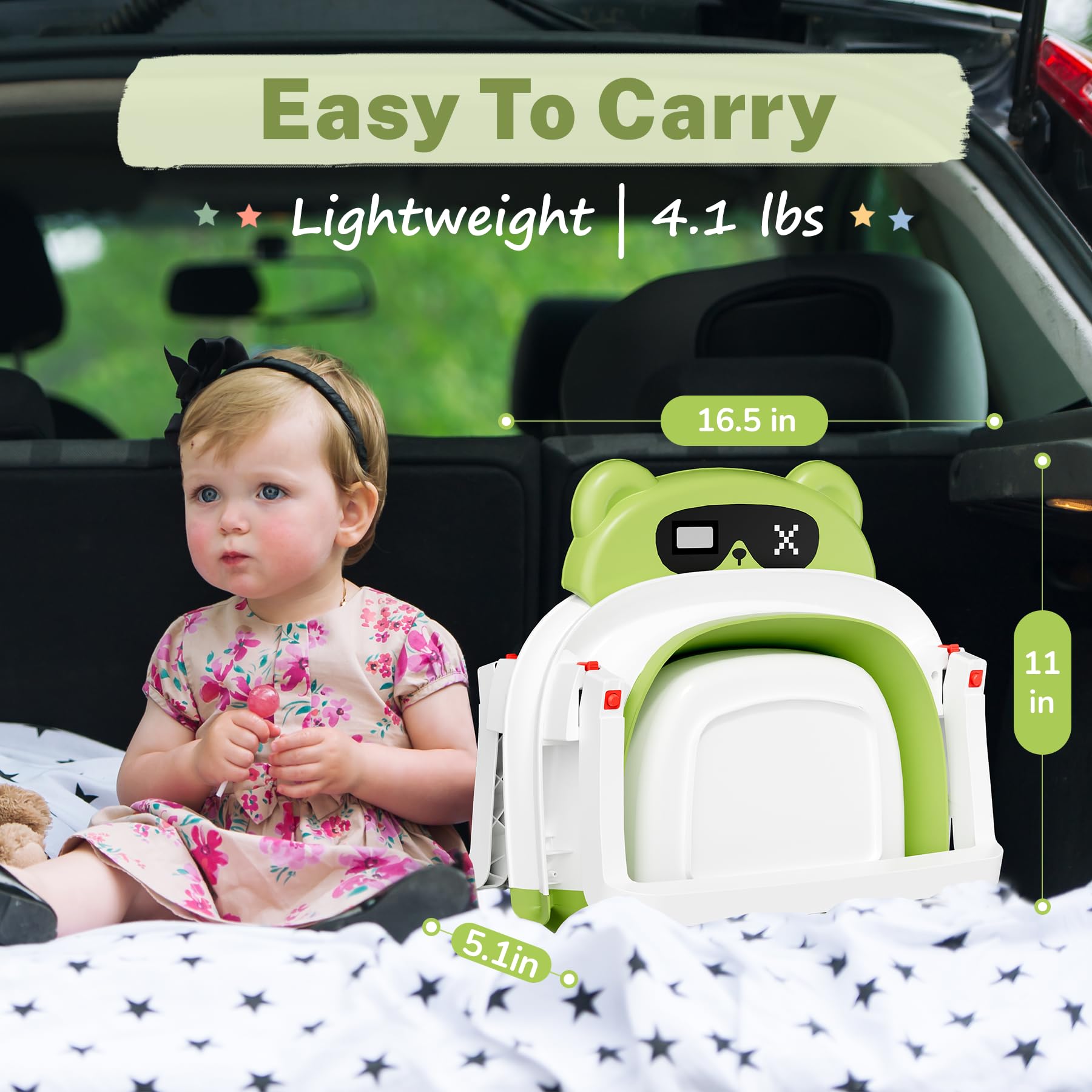 AVIDOR baby bathtub travel-bag-ready ideal for baths on the go