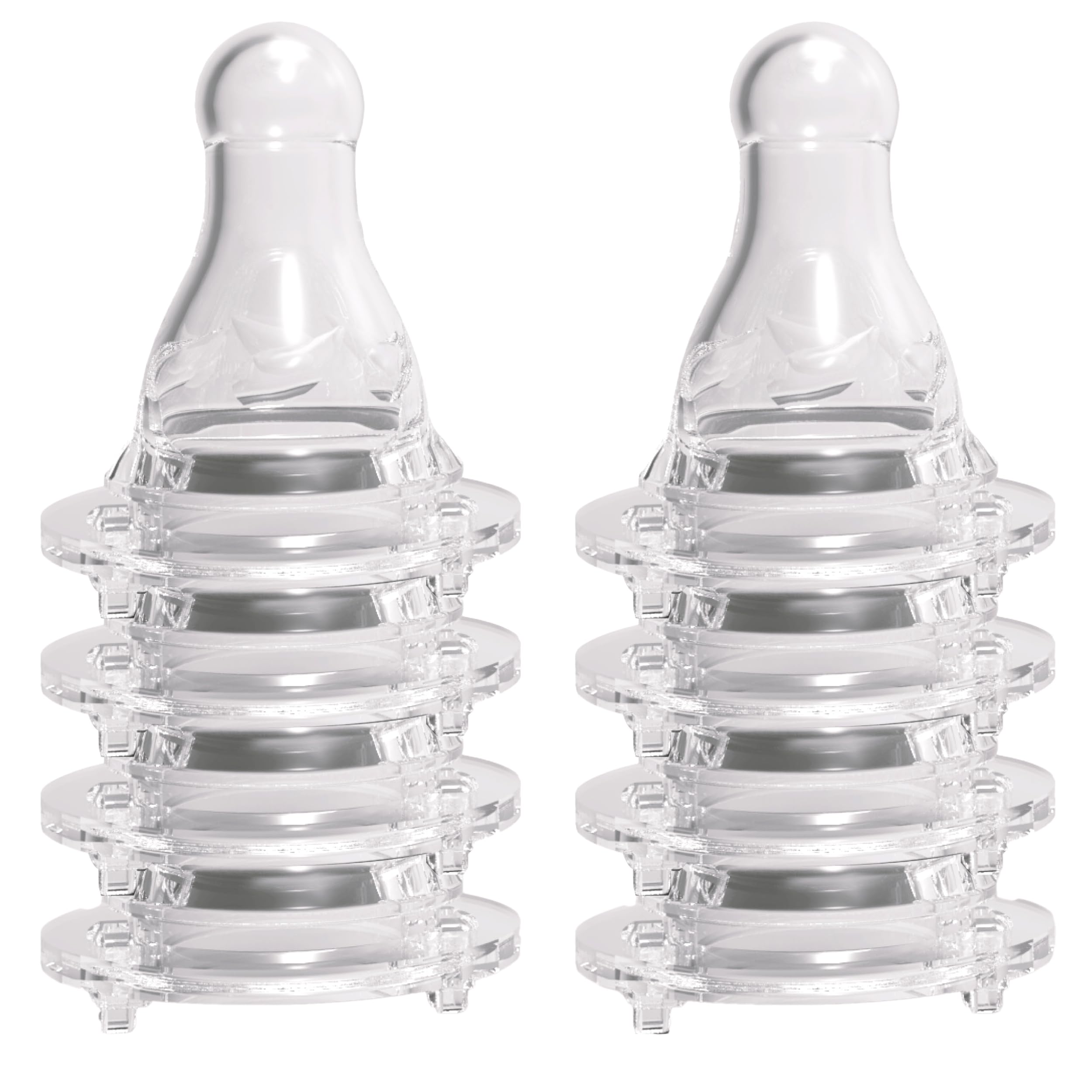 Avima anti colic nipples Level 2 assembly for easy feeding on standard bottles.