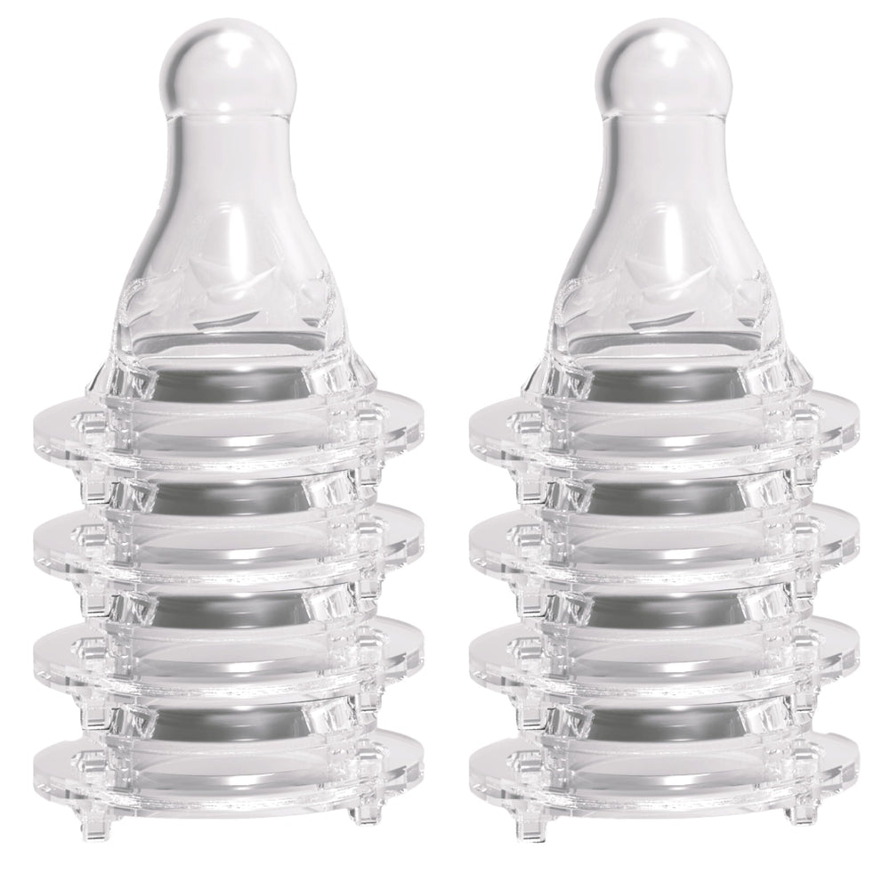 Avima anti colic nipples Level 2 assembly for easy feeding on standard bottles.