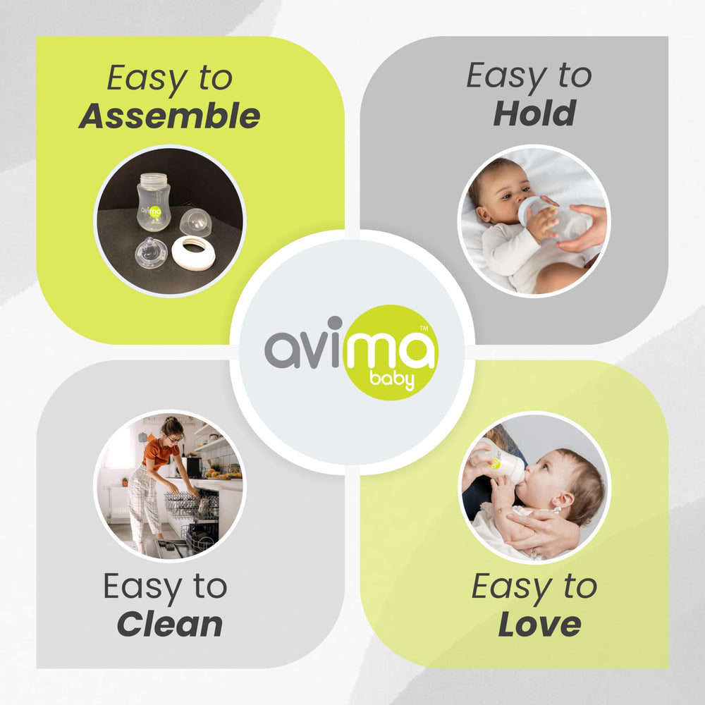 Avima bottle holder keeps bottles organized for night feeds.